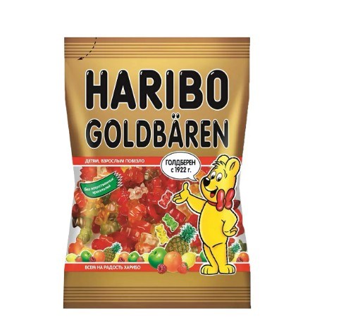 Haribo Goldbaren Sauer мармелад жев Золотые Мишки кислые 175 гр  - фото 34559