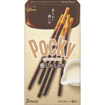 Glico Pocky соломка с шоколадом и топленым молоком 38,8гр - фото 34614
