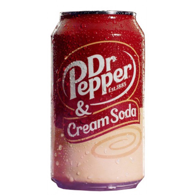 Dr Pepper Cream Soda напиток газированный 355 мл - фото 34616