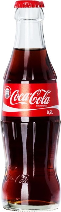 Coca-Cola classic напиток газированный стекло 200 мл - фото 34618