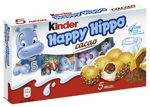Ferrero Kinder Happy Hippo Cacao набор шоколадных конфет 103,5 гр - фото 34635