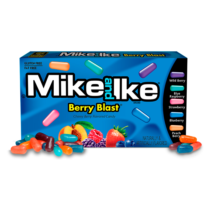 Mike and Ike Berry Blast жевательные конфеты 141 гр - фото 34661