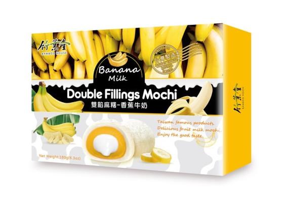 Mochi Bamboo House десерт моти сливочные с бананом 180 гр - фото 34666