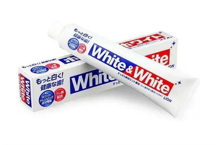 Lion White & White Зубная паста c двойным отбеливающим эффектом 150 гр - фото 34686
