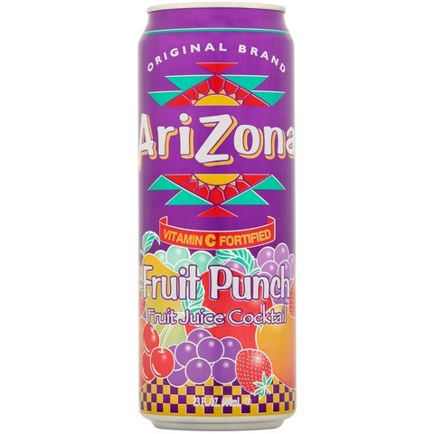 Arizona fruit punch напиток сокосодержащий негазированный 680 мл - фото 34702