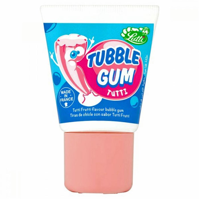 Lutti Tubble Gum Tutti Frutti Жевательная резинка 35 гр 015536 - фото 34736