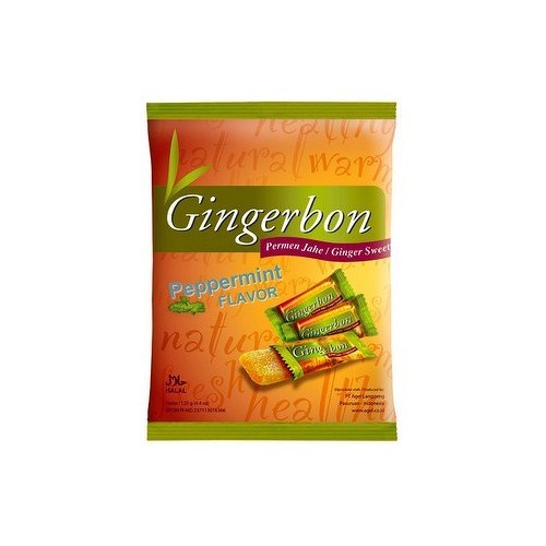 Gingerbon ginger candy конфеты имбирные с мятой 125 гр 89234 - фото 34789