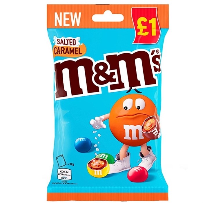 M&M's Salted Caramel Limited Edition шок. драже с соленой карамелью 36 гр 89684 - фото 34957