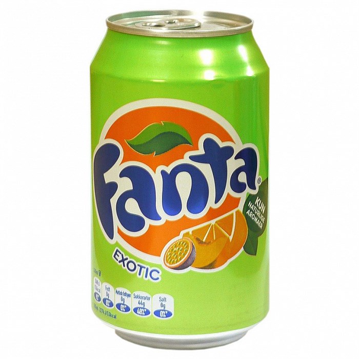 Fanta Exotic напиток газированный со вкусом экзотических фруктов 330 мл 89917 - фото 35028