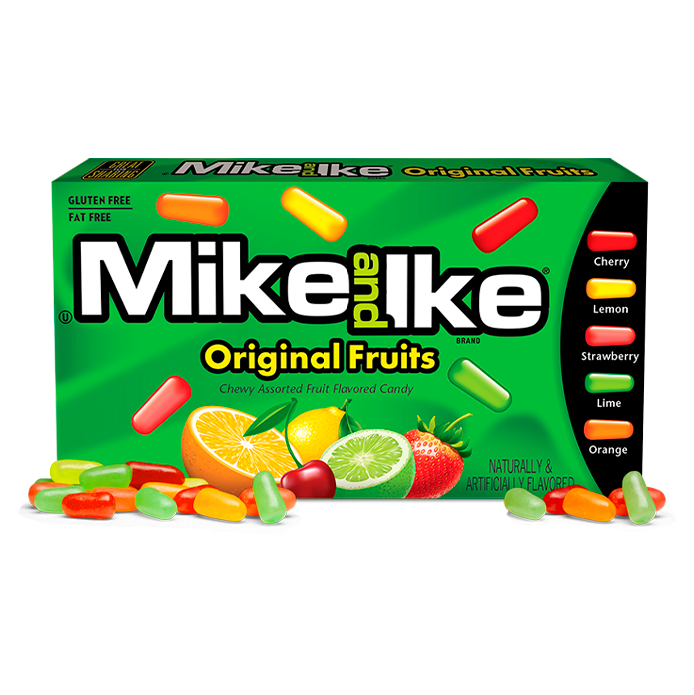 Mike and Ike Original Fruits жевательные конфеты 141 гр - фото 35051