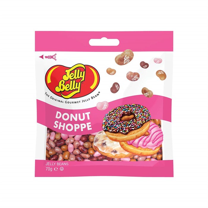 Jelly Belly Donut Shoppe жевательное драже со вкусом пончиков 70 гр - фото 35073