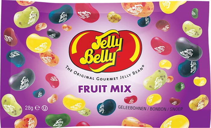 Jelly Belly Fruit MixЖевательные конфеты Фруктовый Микс 28 гр. - фото 35113