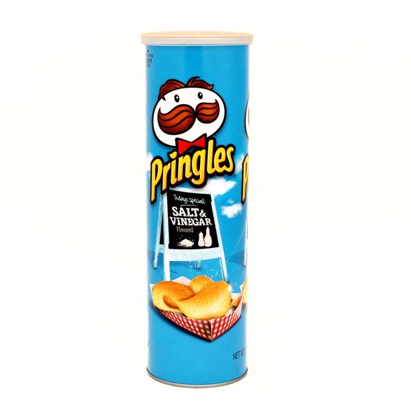 Pringles Salt Vinegar чипсы с солью и уксусом 158 гр - фото 35172