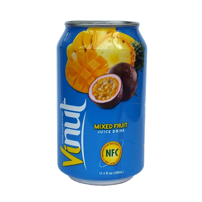 Vinut Mixed Fruit напиток негазированный микс фруктов 330 мл - фото 35200