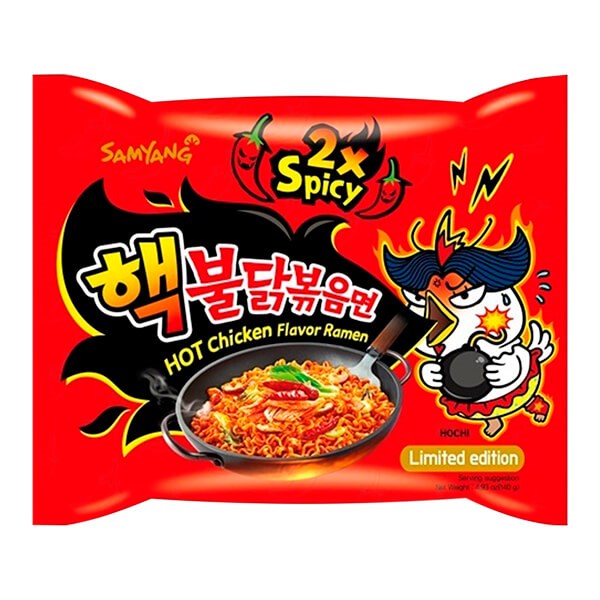 Samyang Hot Chiken 2x spicy острая корейская лапша со вкусом курицы 140 гр. 113428 - фото 35271