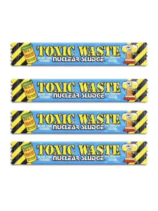 Toxic Waste Nuclear Raspberry жев. конфета со вкусом малины 20 гр - фото 35336