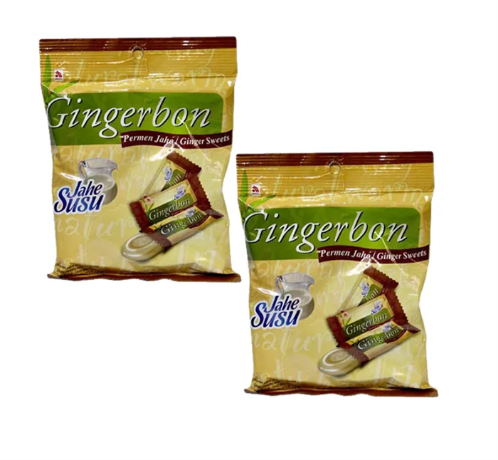 AGEL GINGERBON JAHE SUSU CANDY Леденцы 100 гр 301511 - фото 35343