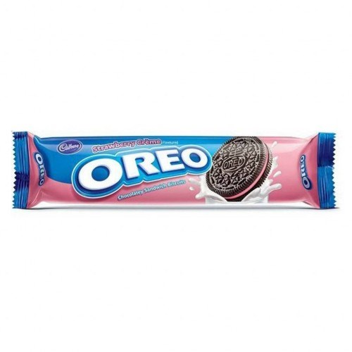 Oreo печенье с прослойкой клубничного крема 154 гр 633354 - фото 35354