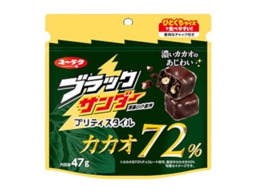 Yuraku Confectionery Шоколадные конфеты Черный Гром 60 гр - фото 35400