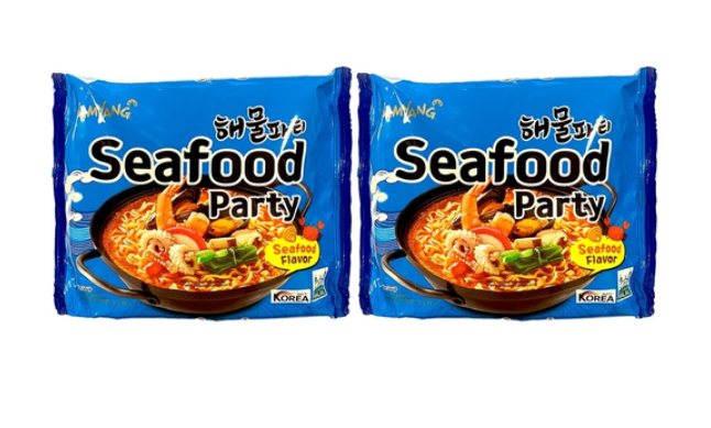 Samyang Seafood party Лапша со вкусом морепродуктов 125 гр - фото 35418