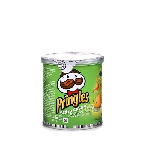 Pringles чипсы сметана лук 40гр - фото 35512