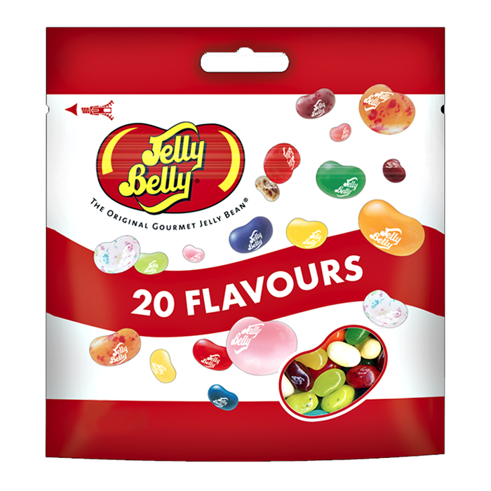 Jelly Belly 20 flavours жевательный мармелад 20 вкусов 70 гр - фото 35633