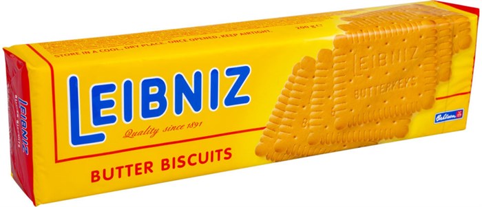 Bahlsen Leibniz Butter Biscuit печенье 100 гр - фото 35648