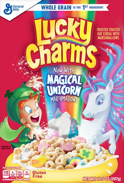 Lucky Charms Marshmallows сухой завтрак с зефирками 297 гр - фото 35668