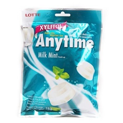 Anytime карамель с молоком и мятой 74 гр - фото 35751