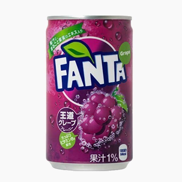 Fanta Grape напиток газированный виноград 160 мл - фото 35768