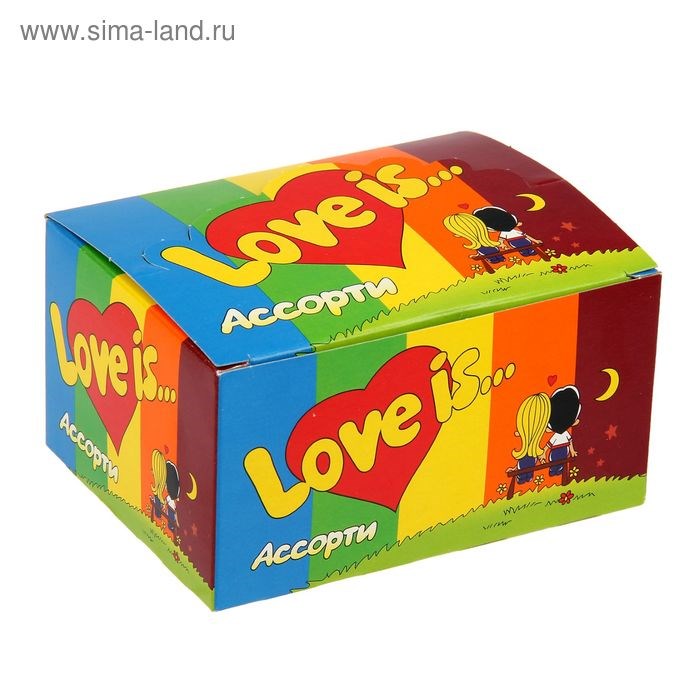 Love is жев.резинка Ассорти вкусов мини микс (5 шт*4,2 гр) 21 гр - фото 36301