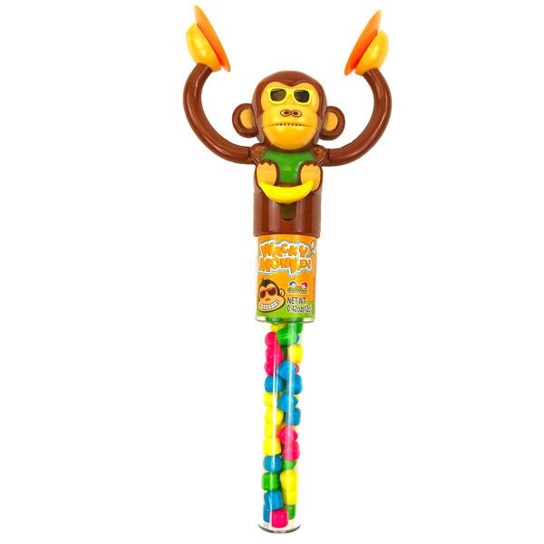 Wacky Monkey леденцовая карамель с игрушкой 12 гр - фото 36410