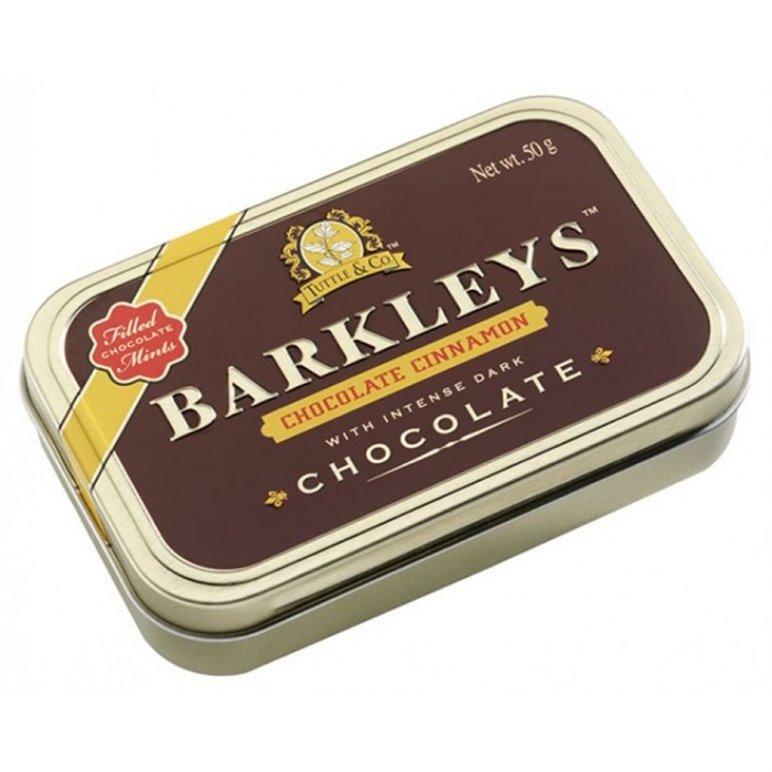 Barkleys chocolate cinnamon леденцы с шоколадом и корицей 50 гр - фото 36499