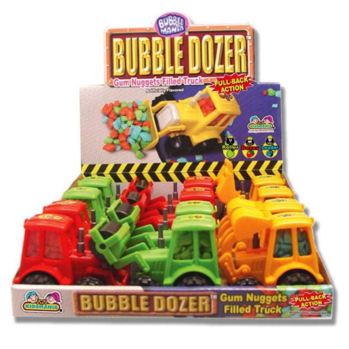 Kidsmania Bubble Dozer жев. резинка в экскаваторе 7 гр УТ-00001771 - фото 36625