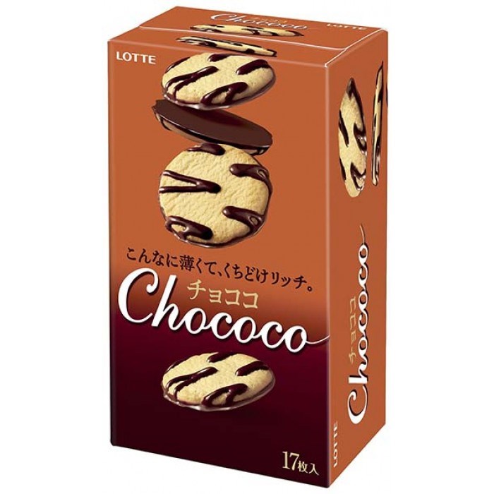 Lotte Chococo печенье бисквит в шоколаде 99 гр 00-00000493 - фото 36678