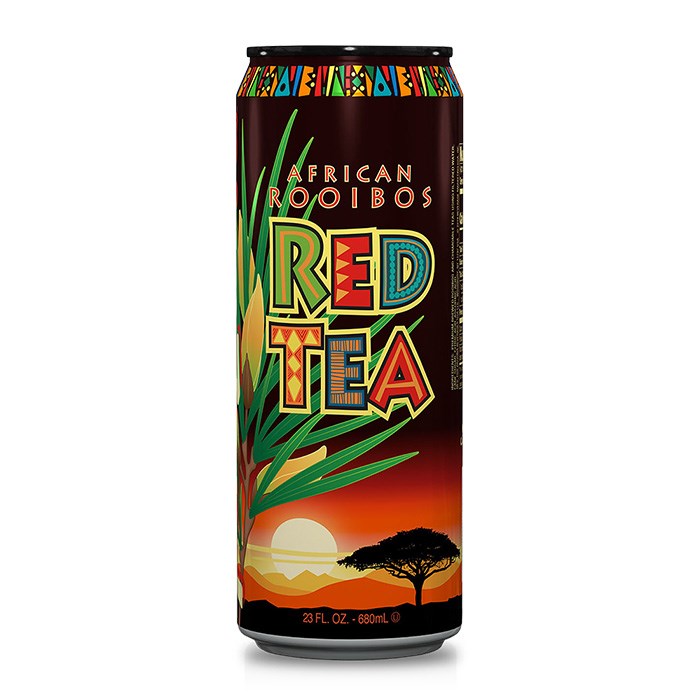 Arizona African Rooibos Red Tea холодный красный чай ройбуш 680 мл - фото 36683