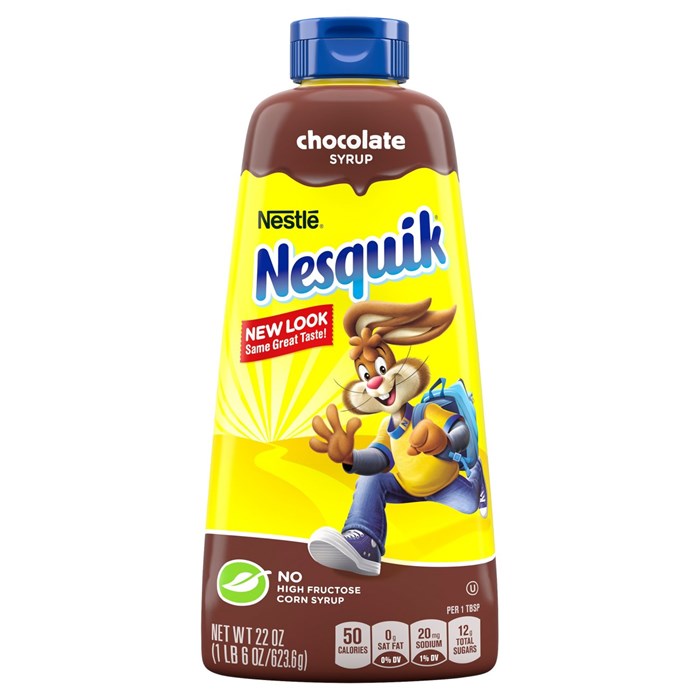 Nesquik Chocolate Syrup шоколадный сироп 623 гр - фото 36699