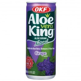 OKF Aloe Vera King Grape напитокнегаз. со вкусом винограда 240 гр - фото 36709