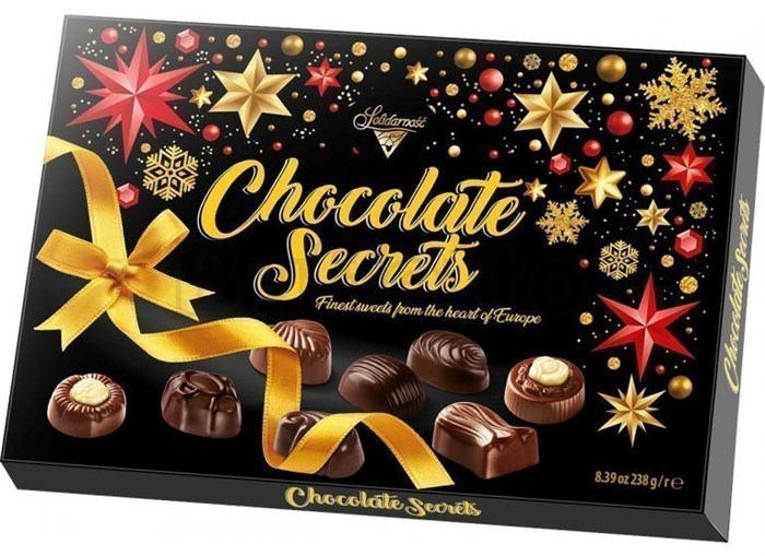 Solidarność набор шоколадных конфет "Шоколадные Секреты Новый Год" 238 гр - фото 36806