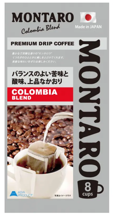 MONTARO Colombia Blend Молотый кофе в дрип-пакетах 8 шт* 7 гр - фото 36849