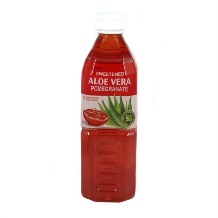 Lotte Aloe Vera Pomegranate напиток алое вера гранат 500 мл 95704 - фото 36977