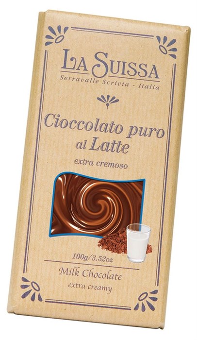 La Suissa шоколад молочный Латте 100 гр - фото 37216