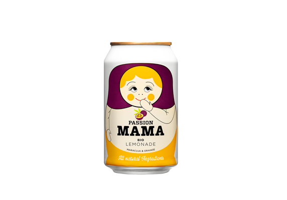 Лимонад Матрешка Passion Mama напиток газированный 0,33 л - фото 37239