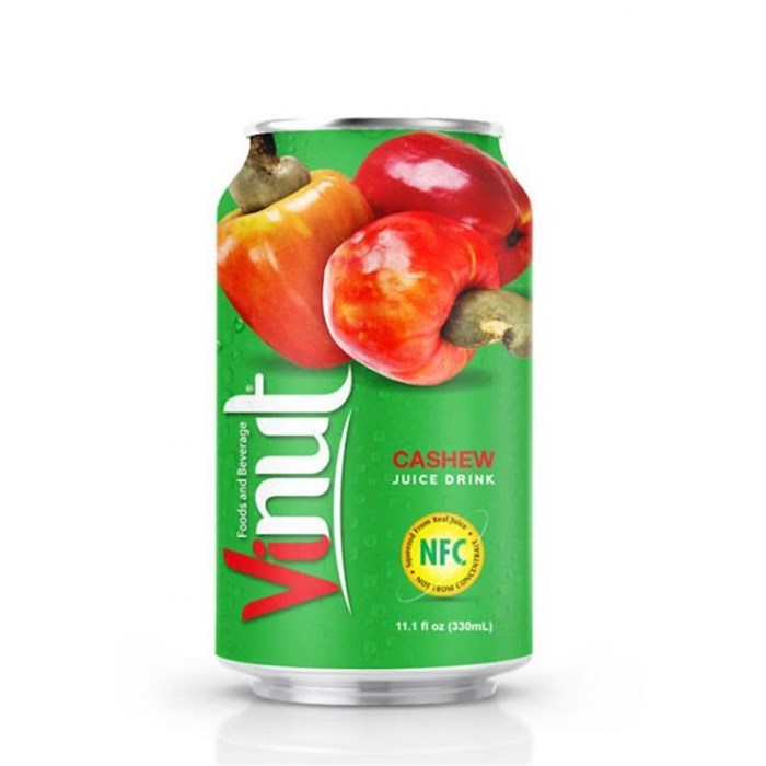 Vinut напиток из фруктового сока кешью 330 мл - фото 37240