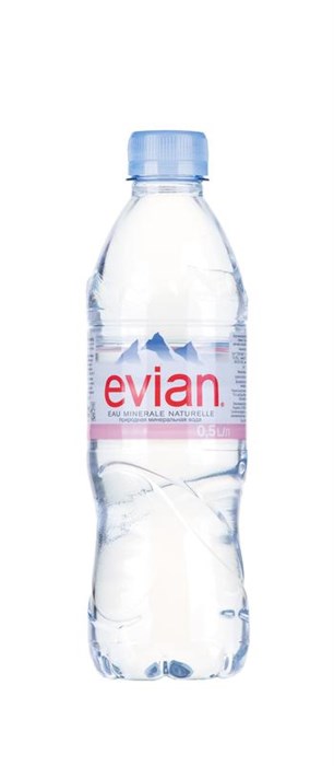 Evian вода негазированная 500 мл - фото 37354