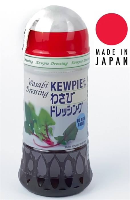 KEWPIE Соус (дрессинг) с васаби и японской ламинарией Кьюпи 150 мл - фото 37359