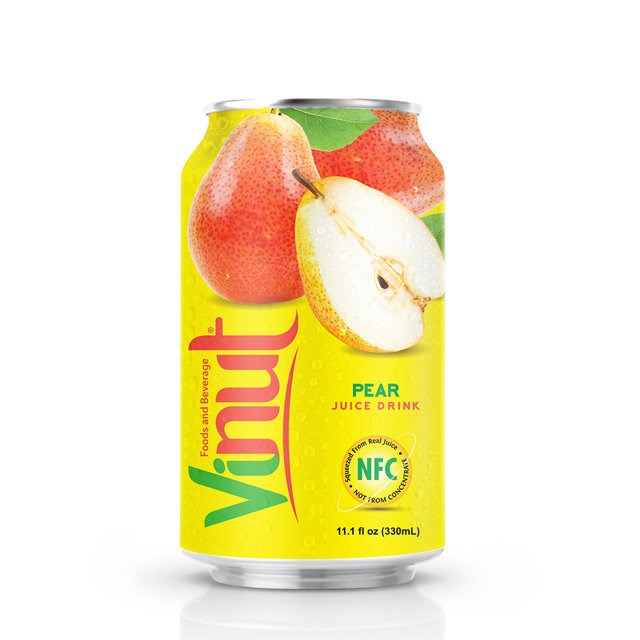 Vinut Pear напиток сокосодержащий со вкусом груши 330 мл - фото 37487