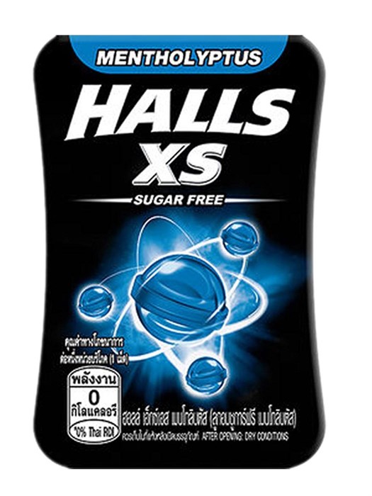 Halls xs mint леденцы с мятой 15 г. - фото 37563