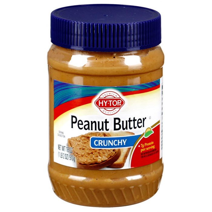 HY TOP Peanut Butter Crunchy арахисовая паста кранчи 510 гр 263823 / 009315 - фото 37583