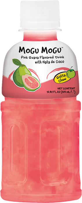 Mogu Mogu Pink Guava Гуава напиток негазированный 0,32 л. - фото 37608